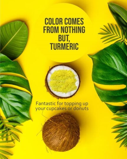 Turmeric Coconut Topping